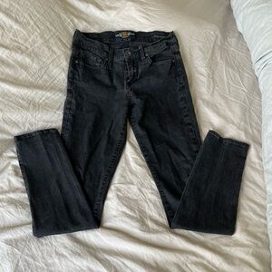 Lucky Brand Women’s Sophia Skinny Jeans Low Rise Black Size 8/29 Regular